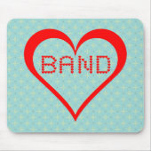Band Hearts Mousepad (Vorne)