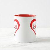 Band Hearts Tasse (Zentrum)
