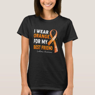Band Ich Trage Orange Für Den Besten Freund Leukäm T-Shirt