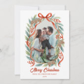 Band Immergrün Foto Weihnachten Feiertag (Vorderseite)