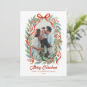 Band Immergrün Foto Weihnachten Feiertag (Stehend Vorderseite)