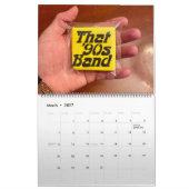 Band-Kalender 2023 der 90er Kalender (Mär 2027)