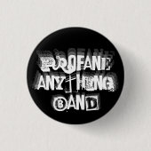 Band-Knopf Button (Vorderseite)