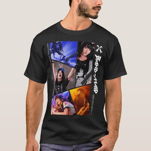 Band Maid Panel T-Shirt (Vorderseite)