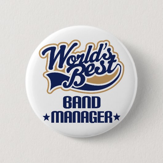 Band-Manager-Geschenk Button (Vorderseite)