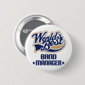 Band-Manager-Geschenk Button (Vorne & Hinten)
