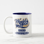 Band-Manager-Geschenk Zweifarbige Tasse (Links)
