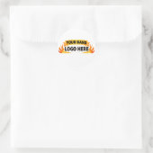 🎵 Band Merch Aufkleber | Benutzerdefiniertes Band (Tasche)