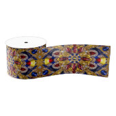 Band mit Kolumbien-Farben Ripsband (Spule)