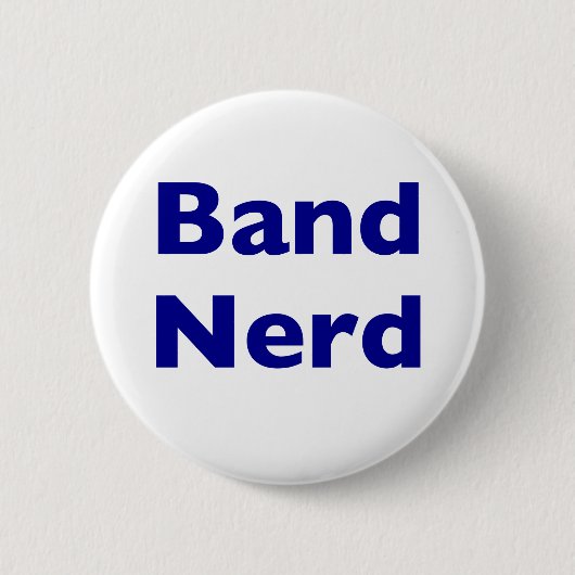 Band-Nerd Button (Vorderseite)