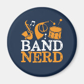 Band-Nerd Funny und Cool Marching Band Magnet (Vorne)