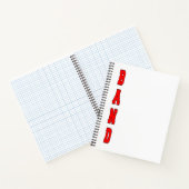 Band Notizblock (Innenseite)