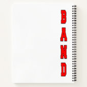 Band Notizblock (Rückseite)