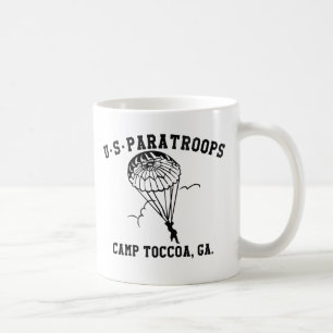 Band of Brothers Currahee US Paratrooper Toccoa Kaffeetasse