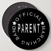 Band Offiziell Marching Parent Button (Vorne & Hinten)