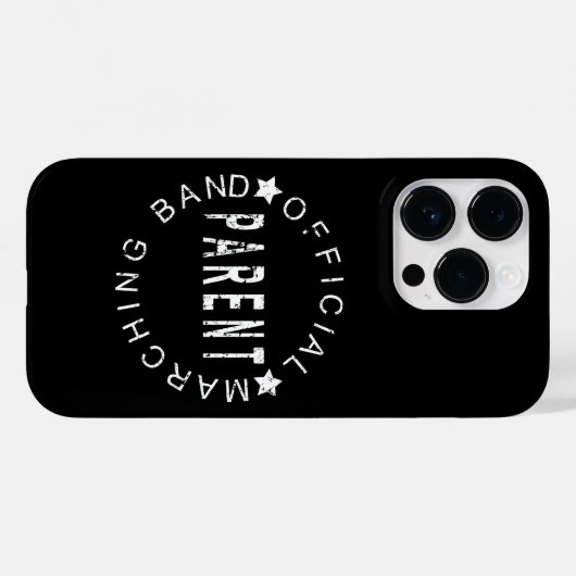 Band Offiziell Marching Parent Case-Mate iPhone Hülle (Rückseite (Horizontal))