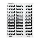 Band on Bühne Konzert Silhouette B&W (Vorne)