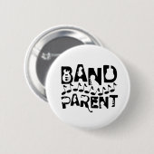 Band Parent Musiknoten Button (Vorne & Hinten)