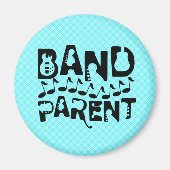 Band Parent Musiknoten Magnet (Vorne)