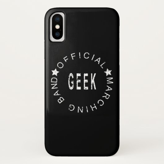 Band Quote Offiziell Marching Band Geek Case-Mate iPhone Hülle (Rückseite)