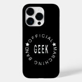Band Quote Offiziell Marching Band Geek Case-Mate iPhone Hülle (Rückseite)