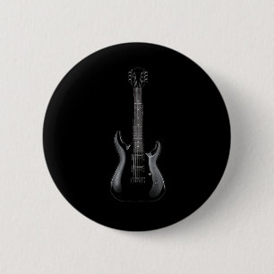 Band Rock and Roll Gitarre für Men Band T-Shirt 10 Button