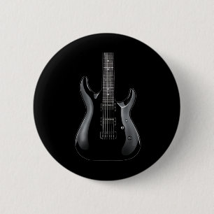 Band Rock and Roll Gitarre für Men Band T-Shirt 11 Button