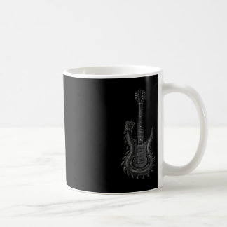 Band Rock and Roll Gitarre für Men Band T-Shirt 6 Kaffeetasse