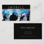 Band, Rock, Singers Performance Entertainment Visitenkarte (Vorne/Hinten)