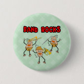 Band Rocks Button (Vorderseite)