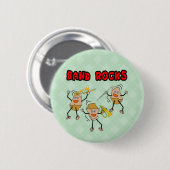 Band Rocks Button (Vorne & Hinten)