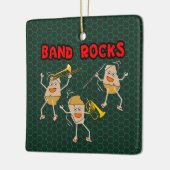 Band Rocks Keramikornament (Links)