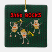 Band Rocks Keramikornament (Rückseite)