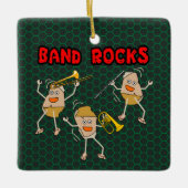 Band Rocks Keramikornament (Vorderseite)