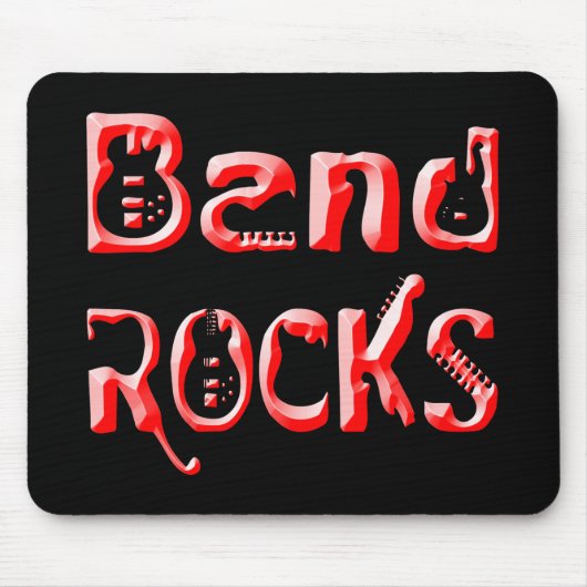 Band Rocks Mousepad (Vorne)