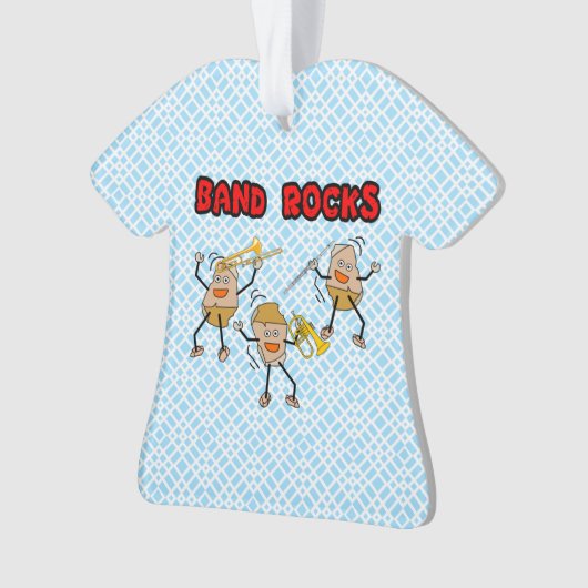 Band Rocks Ornament (Vorderseite)