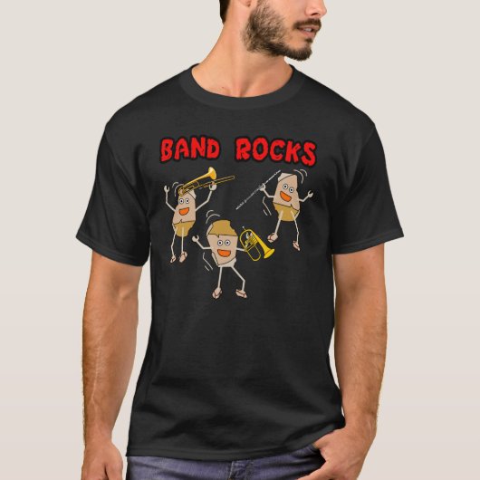Band Rocks T-Shirt (Vorderseite)