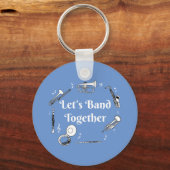 Band Schlüsselanhänger (Vorderseite)