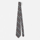 Band Small Heart Neck Tie Krawatte (Vorderseite)