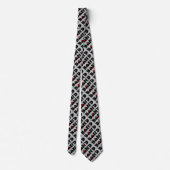 Band Small Heart Neck Tie Krawatte (Rückseite)