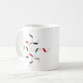 Band-Tassen-Reich Ruhl Kaffeetasse (Vorderseite Links)