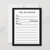 BAND-TRÄUME EINLADUNG (Rückseite)