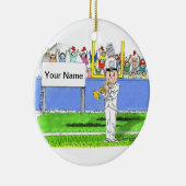 Band, Trompete - Mann Keramikornament (Rechts)