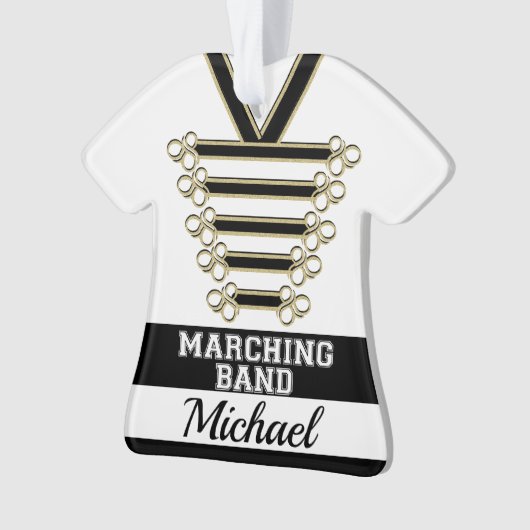 Band Uniform mit Foto Ornament (Vorderseite)