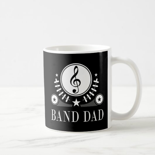 Band-Vater-Geschenk-Idee Kaffeetasse (Rechts)