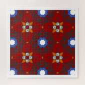 Band vier Kaleidoskop Art neun Puzzle (Horizontal)