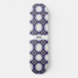 Band vier Kaleidoskop Art neun Skateboard