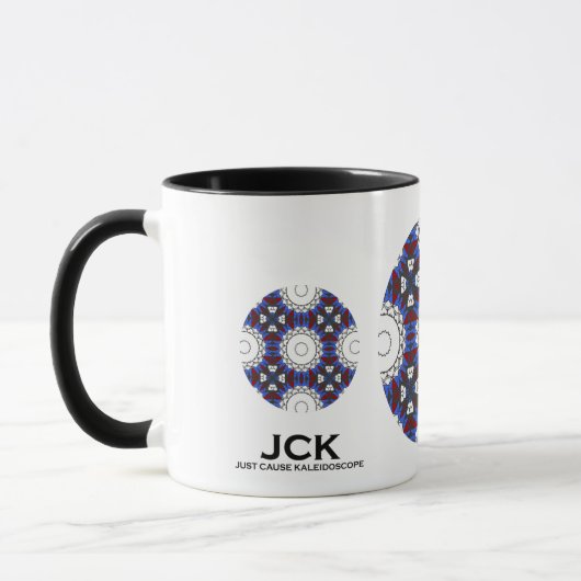 Band vier Kaleidoskop Art neun Tasse (Links)