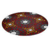 Band vier Kaleidoskop Art One Schneidebrett (Ecke)