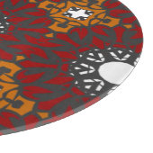 Band vier Kaleidoskop Art One Schneidebrett (Ecke)